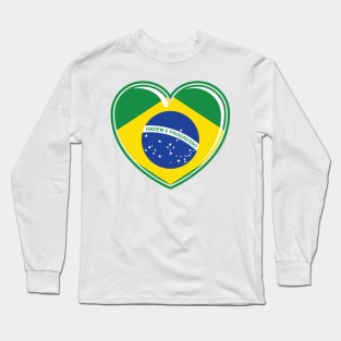 I ❤ Brazil v3 Long Sleeve T-Shirt